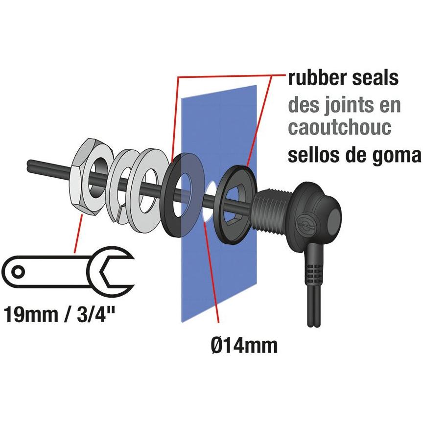 OptiMate O30 alimentation pour sacoche de réservoir - EdTools